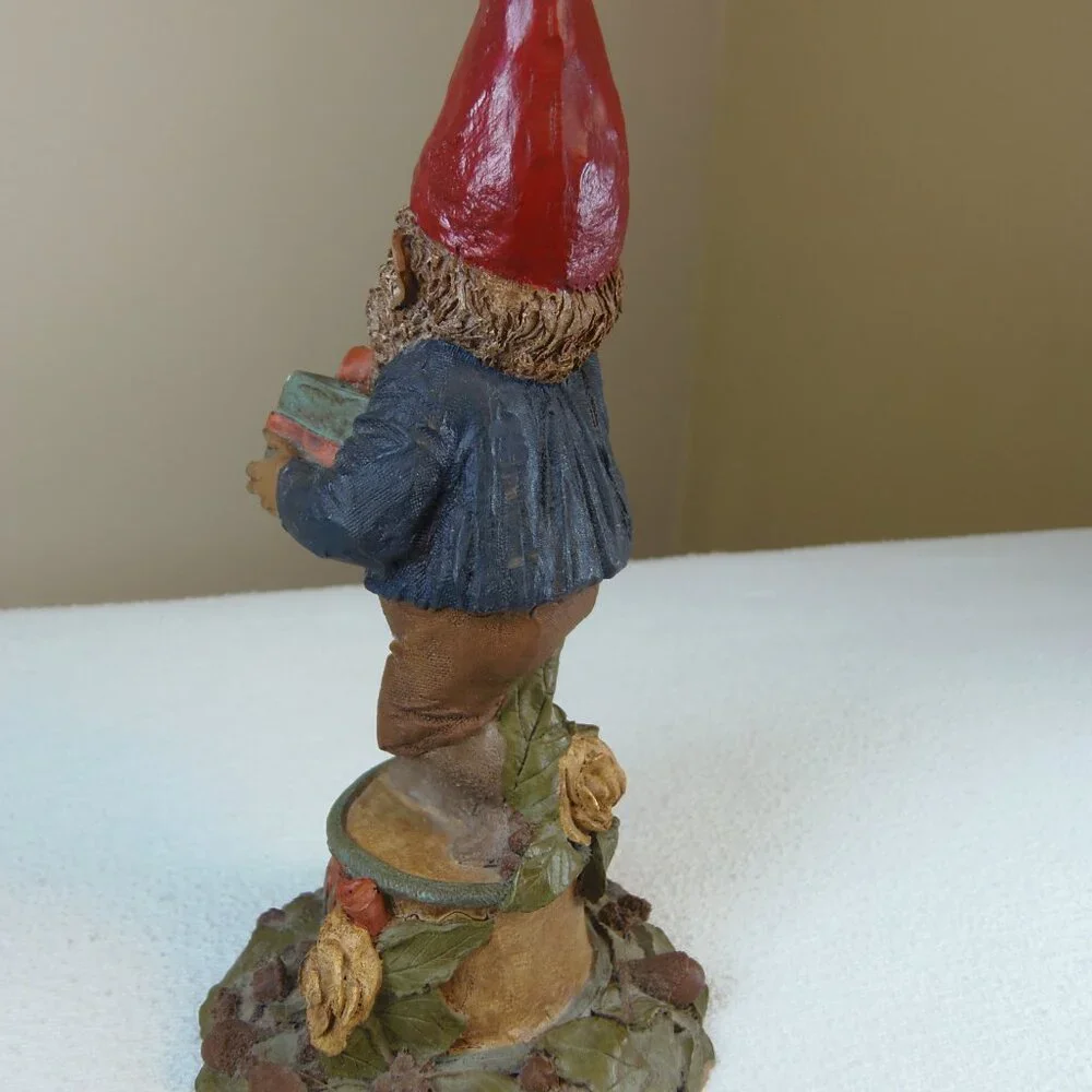 Vintage 1984‎ Tom Clark Gnome Happy Figurine Present Whimsy Fairy Fantasy World